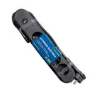 Extensão Eléctrica Preta KUIPER | 4 x Schuko | On/Off | Sobretensão | 3M