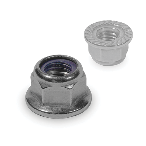 K2 SYSTEMS | Self-locking hexagon nut serration M8