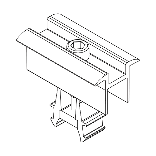 K2 SYSTEMS | Universal Middle Clamp OneMid 30-42 mm