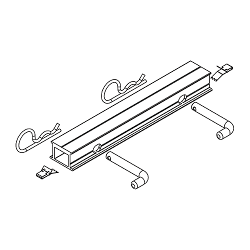 K2 SYSTEMS |DOME 6 CONNECTOR 195 SET