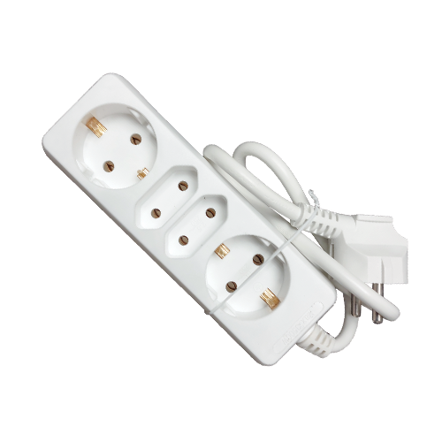 Extensão Eléctrica KUIPER | 2 x Schuko, 2 x Euro | 0.5M