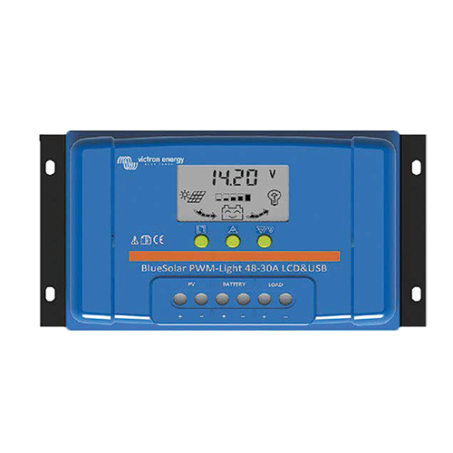 Victron Energy | BLUESOLAR PWM-LCD&USB 48V-30A